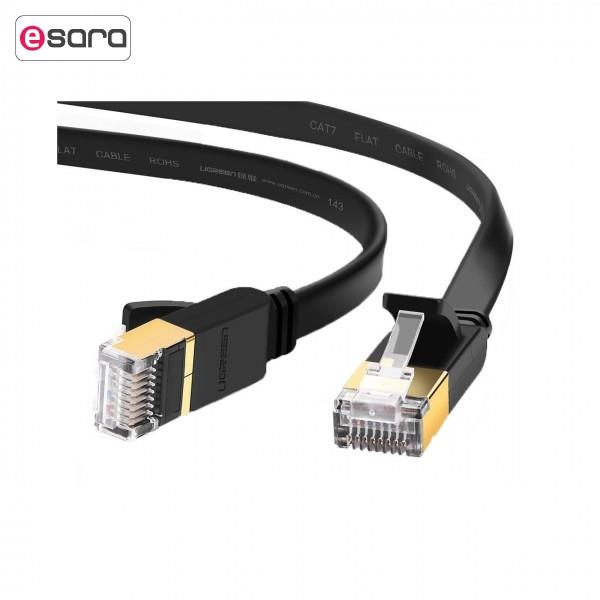 کابل شبکه CAT7 یوگرین  مدل NW107 طول 1 متر UGREEN NW107 CAT7 Gigabit Ethernet Cable 1M