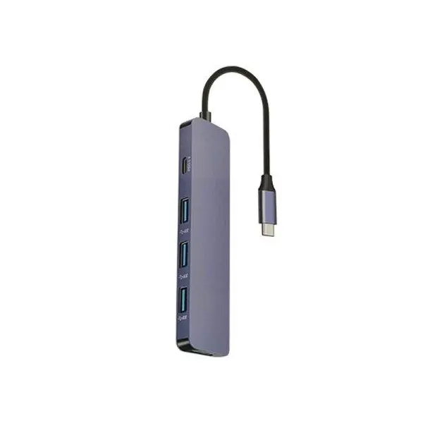 هاب تایپ سی پنج پورت کوتتسی Coteetci USB3.0*4 PD3.0 HUB MB1085