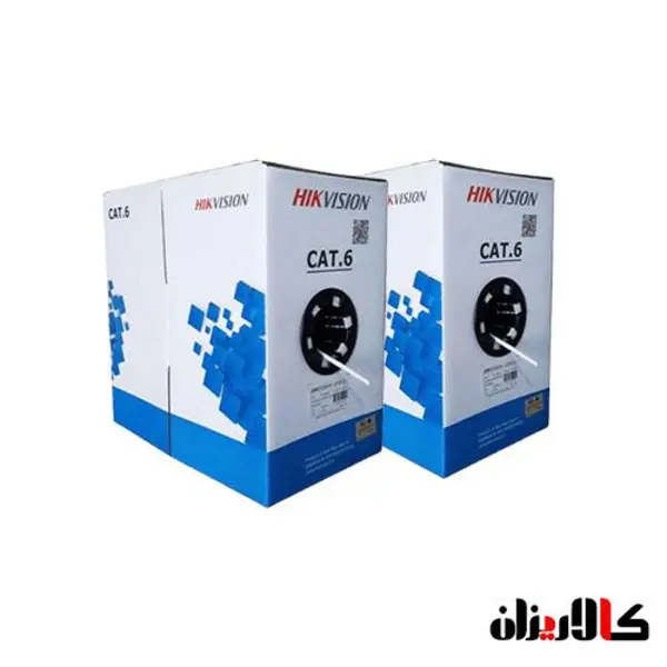 کابل شبکه هایک ویژن مدلDS-1LN6-UE-W طول ۵۰ متر Hikvision DS-1LN6-UE-W Network Cable - 2
