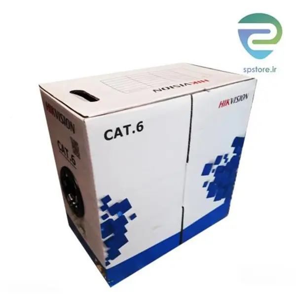 کابل شبکه هایک ویژن مدلDS-1LN6-UE-W طول ۵۰ متر Hikvision DS-1LN6-UE-W Network Cable - 3