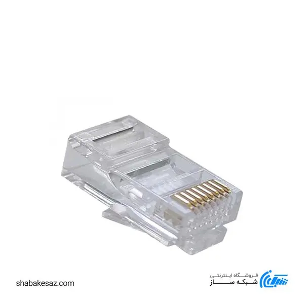 ابزار نصب شبکه K-NET Knet CAT6 UTP CONNECTOR -Pack100 --