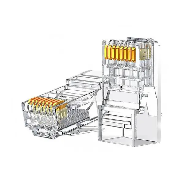 کانکتور Rj45 UTP Cat6 یوگرین NW120 UGREEN NW120 Cat6 RJ45 Unshielding Network crystal head - 2