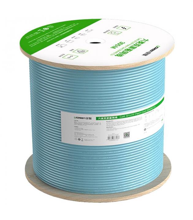 کابل شبکه SFTP Cat6 یوگرین NW124 ugreen NW124 305m S/FTP Cat6 Cable