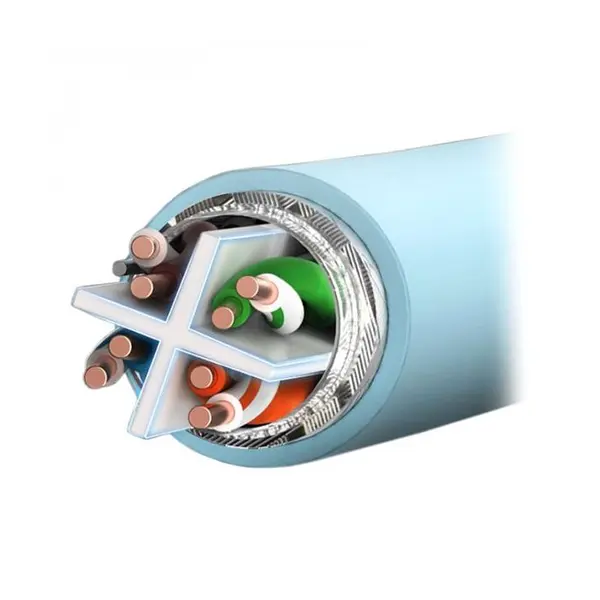 کابل شبکه SFTP Cat6 یوگرین NW124 ugreen NW124 305m S/FTP Cat6 Cable - 3