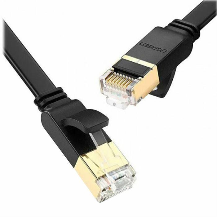 پچ کورد STP Cat7 یوگرین NW106 طول 5 متر Ugreen NW106 11263 5m STP Cat7 Patch Cord Cable