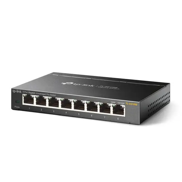 کابل و سوکت شبکه TP-Link TL-SG108E 8-Port Gigabit Easy Smart Switch - - 3