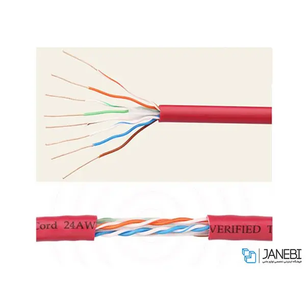 کابل شبکه یوگرین Ugreen Cat6 UTP LAN Cable 24AWG CU 3M - 3