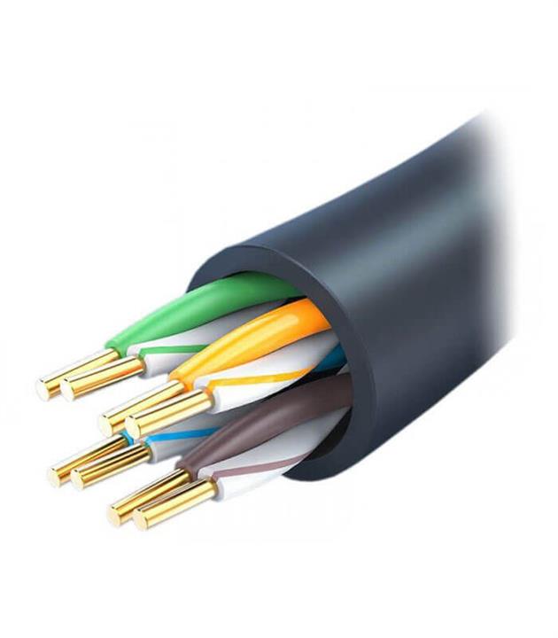 کابل شبکه UTP Cat5e یوگرین NW108 100m ugreen NW108 60547 100m Cat5e UTP Cable