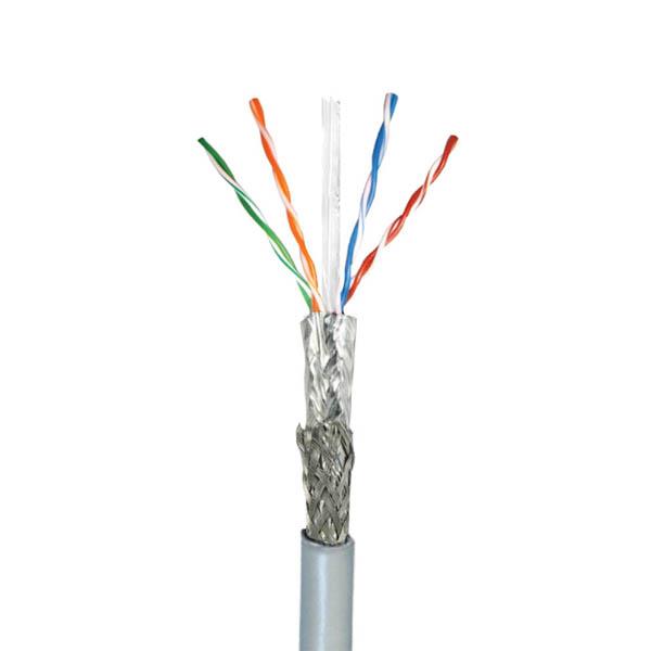 کابل شبکه V-net 305m cat6 SFTP CU