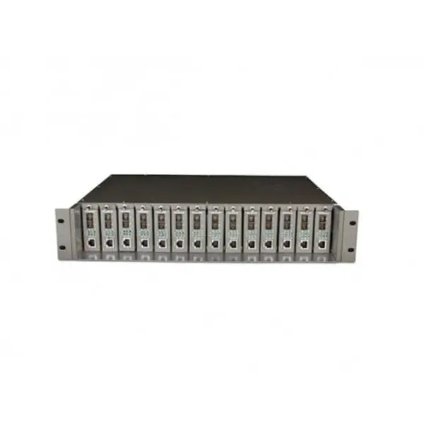 مبدل فیبر 14 اسلات تی پی-لینک مدل TL-MC1400 TP-LINK TL-MC1400 14-Slot Fiber Converter Chassis