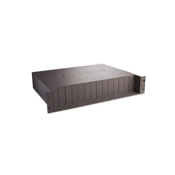 مبدل فیبر 14 اسلات تی پی-لینک مدل TL-MC1400 TP-LINK TL-MC1400 14-Slot Fiber Converter Chassis