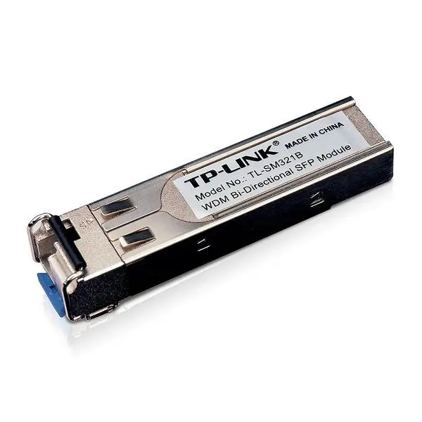 ماژول فیبر تی پی لینک تک کاره مدل اس ام 321 بی TP-LINK TL-SM321B 1000Base-BX WDM Bi-Directional SFP Module