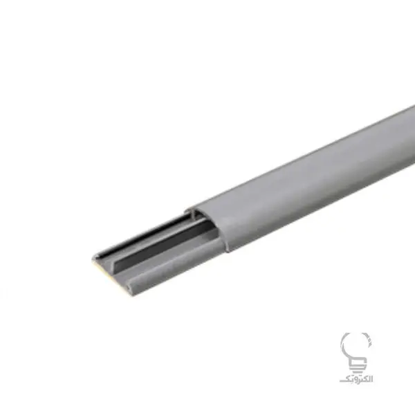 بسته 50 متری داکت نیم گرد زمینی طوسی و ساده سایز 10×30 دانوب - 2