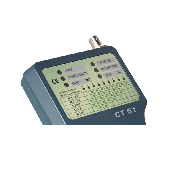 تستر کابل شبکه مولتی متریکس مدل CT51 Multimetrix CT51 Network Cable Tester - 4