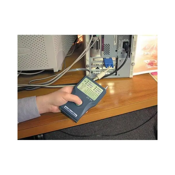 تستر کابل شبکه مولتی متریکس مدل CT51 Multimetrix CT51 Network Cable Tester - 2