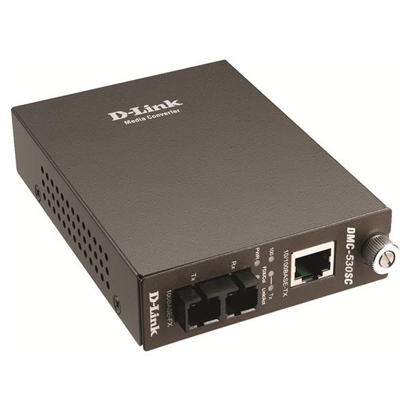 مبدل فیبر نوری به اترنت دی-لینک مدل DMC-530SC D-Link DMC-530SC Media Converter