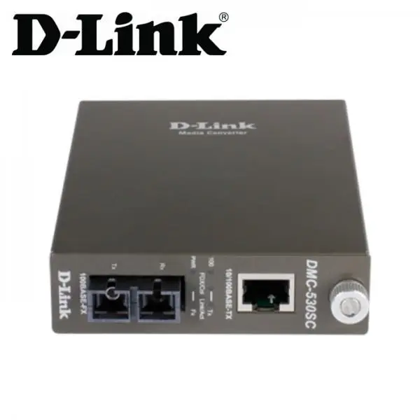 مبدل فیبر نوری به اترنت دی-لینک مدل DMC-530SC D-Link DMC-530SC Media Converter - 2
