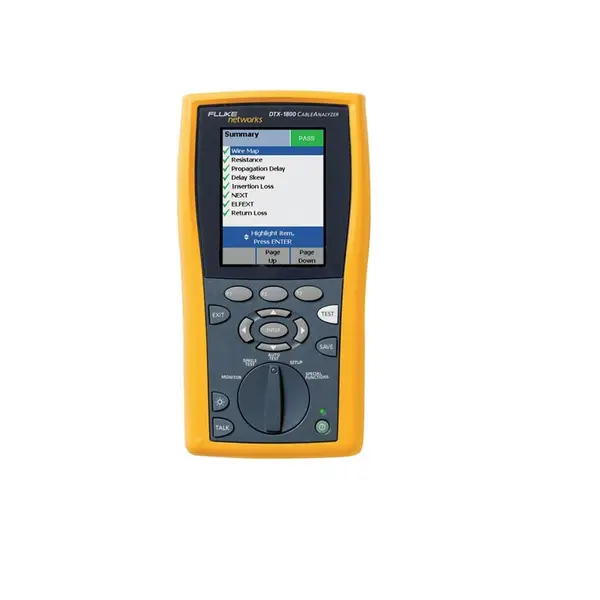 تستر کابل شبکه فلوک نتورکز DTX-1800