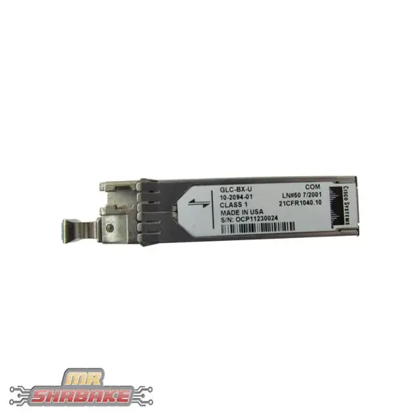 ماژول فیبر نوری سیسکو مدل GLC-BX-U CISCO GLC-BX-U SFP Transceiver Modules