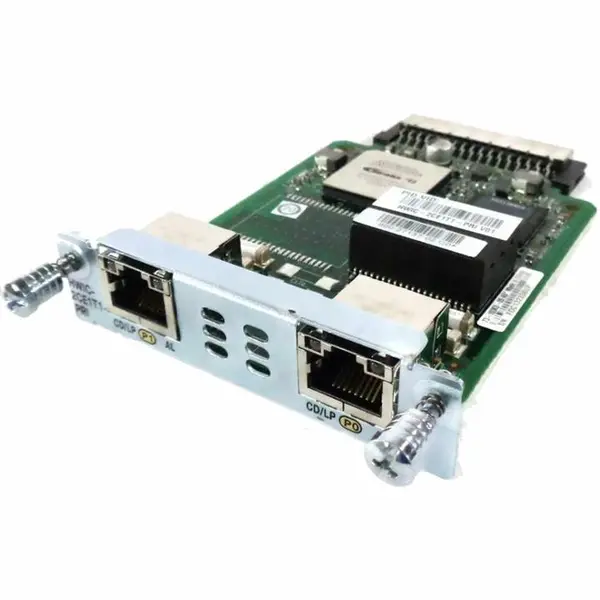 ماژول شبکه سیسکو HWIC-2CE1T1-PRI - 5