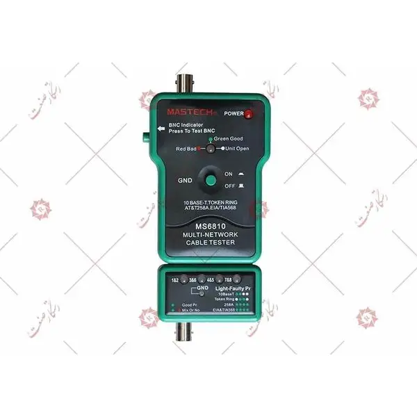 تستر کابل شبکه مستک مدل MS6810 تستر کابل شبکه MASTECH مدل MS6810