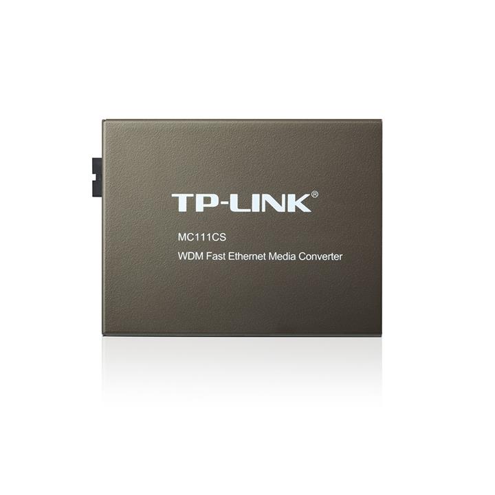 مبدل فیبر تی پی-لینک مدل MC111CS TP-LINK MC111CS 10/100Mbps WDM Media Converter