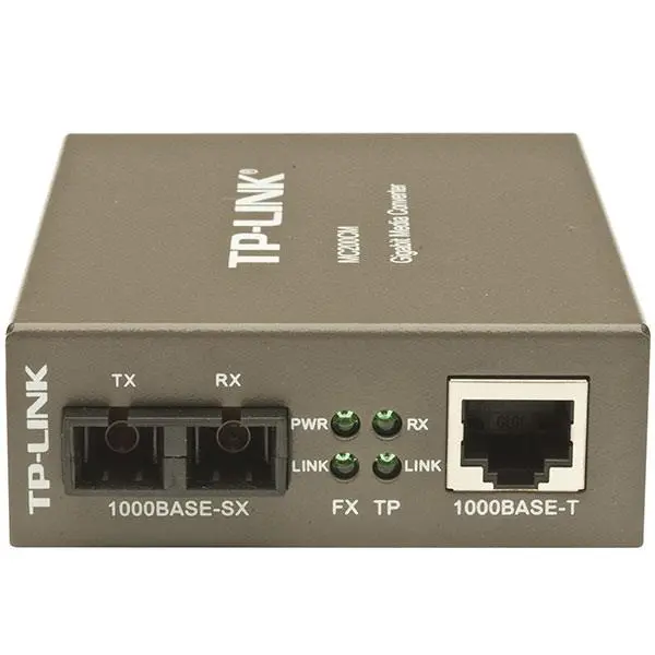 مبدل چند حالته تی پی-لینک MC200CM TP-LINK MC200CM Gigabit Multi-Mode Media Converter