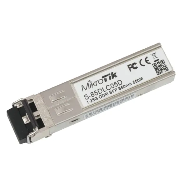 ماژول فیبر نوری مدل میکروتیک MikroTik S-85DLC05D S 85 DLC05D Multi mode LC