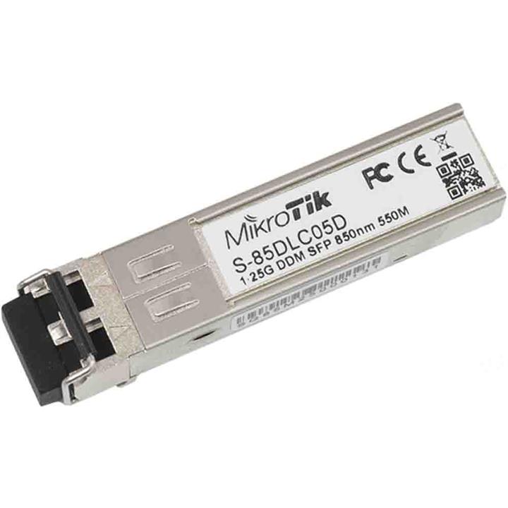 ماژول فیبر نوری مدل میکروتیک MikroTik S-85DLC05D S 85 DLC05D Multi mode LC