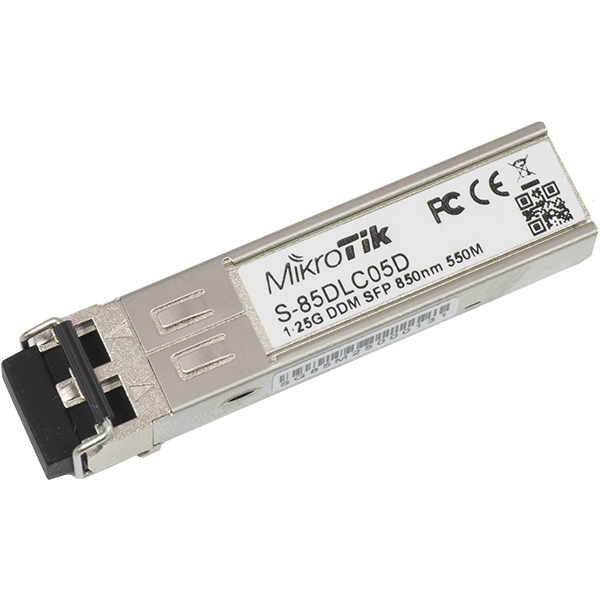 ماژول فیبر نوری مدل میکروتیک MikroTik S-85DLC05D S 85 DLC05D Multi mode LC