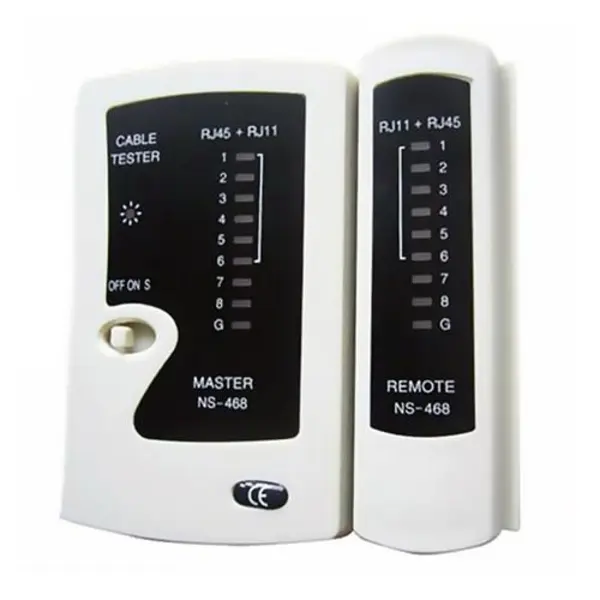 تستر کابل شبکه Rj45 Rj11 کی نت مدل K-N800 3N Knet 3N K-N800 Rj45 Rj11 Link Tester