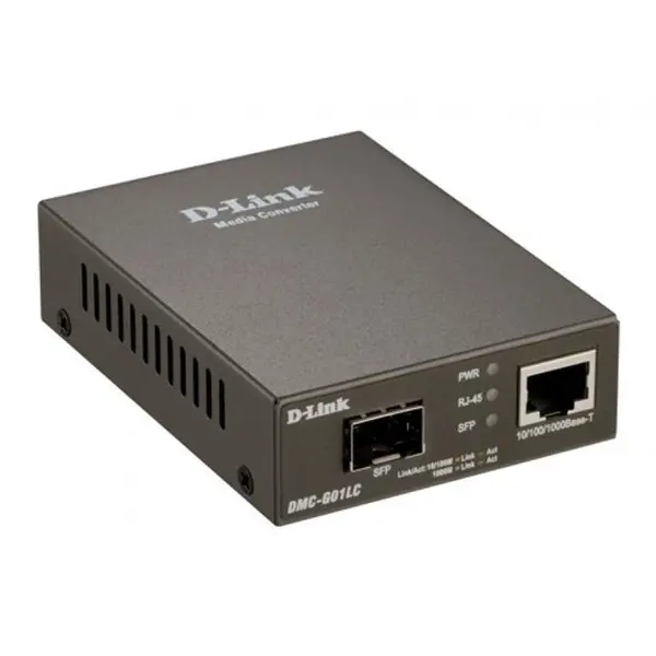 مبدل فیبر شبکه مدیا کانورتور SFP دی لینک DMC-G01LC - 5