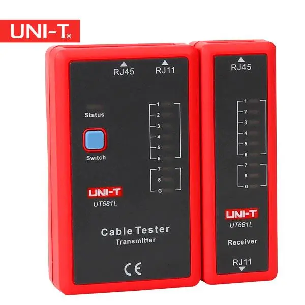 تستر کابل شبکه یونیتی مدل UT681L