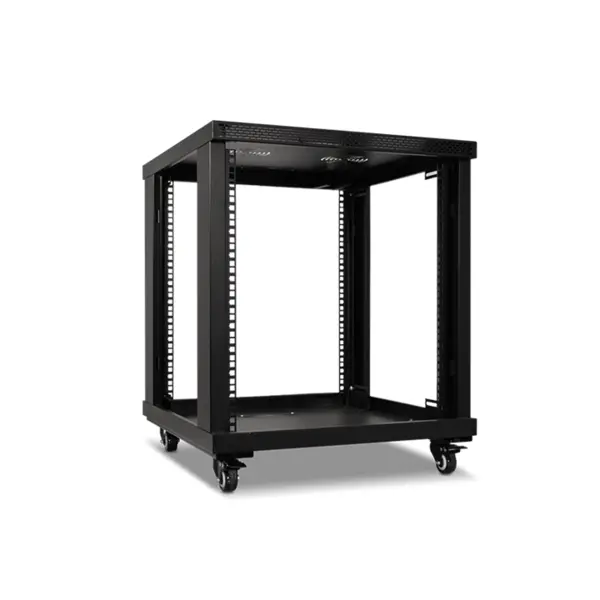 رک ایستاده الگونت 16 یونیت عمق 60 با درب فریم دار شیشه ای LRE-16/60FWS