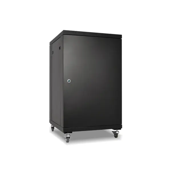 رک ایستاده الگونت 18 یونیت عمق 60 با درب فریم دار شیشه ای LRE-18/60FWS