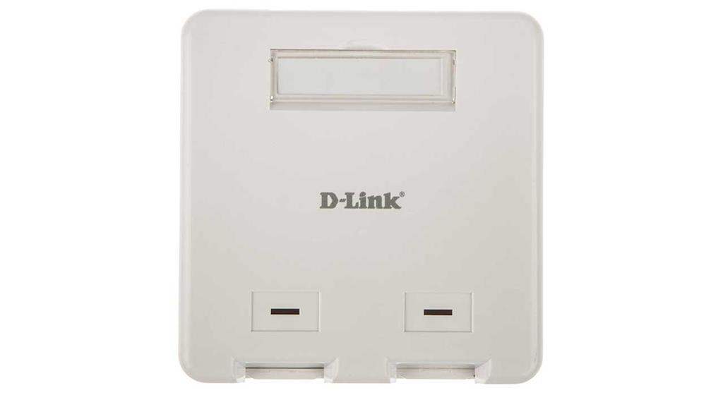 فیس پلیت دوال ان اف پی 0دبلیو اچ آی 21 دی لینک D-LINK NFP 0WHI21 FACE PLATE DUAL