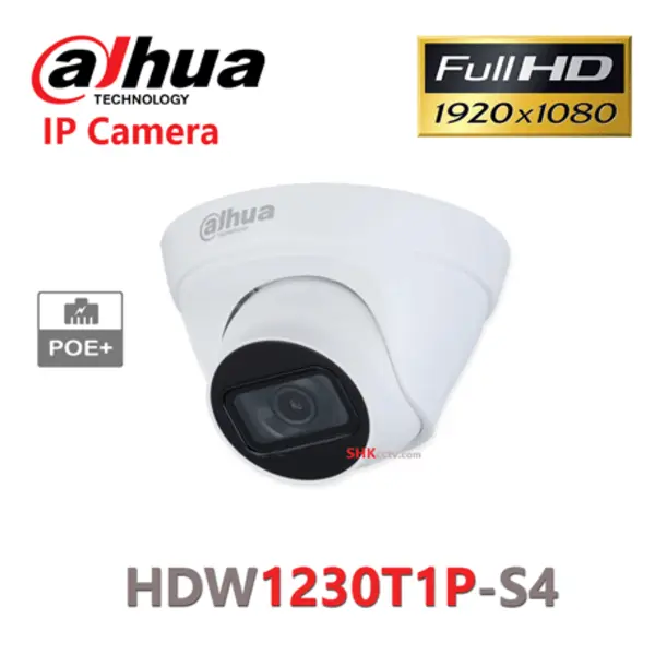 دوربین تحت شبکه 2 مگاپیکسل داهوا Dahua IPC-HDW1230T1P-S4