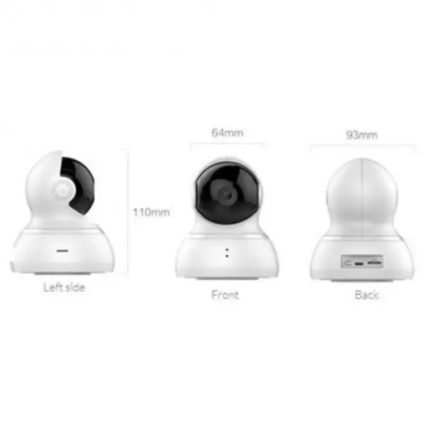 دوربین هوشمند تحت شبکه 360 درجه Yi شیائومی مدل Dome Xiaomi Yi 360° Dome IP Network Camera