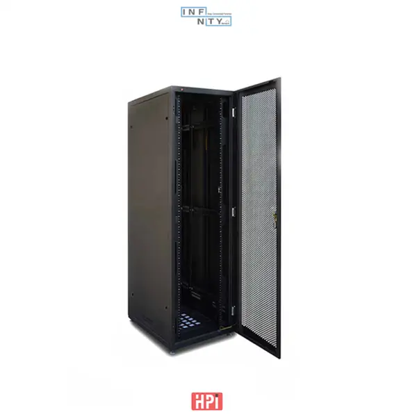 رک سرور ایستاده 42 یونیت عمق 100 دهنه 80 مدل HPI 0810-42 - 2