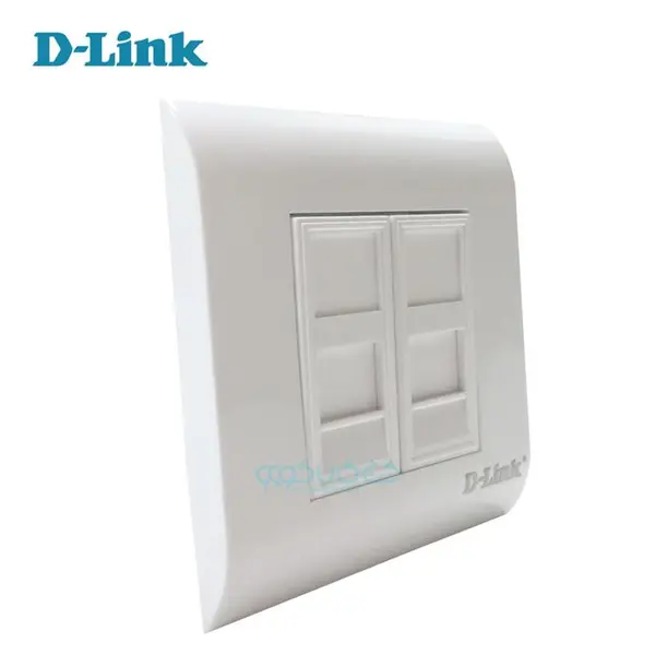 فیس پلیت 80*80 دی لینک مدل D-Link NFF-01WHI