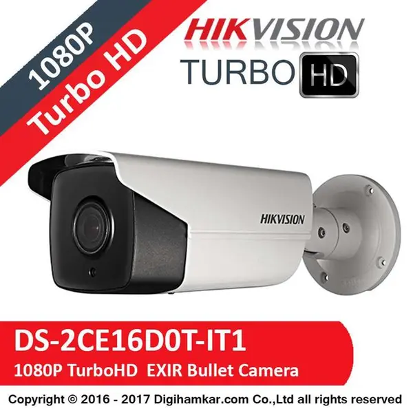 دوربین تحت شبکه هایک ویژن مدل DS-2CE16D0T-IT1 Hikvision DS-2CE16D0T-IT1 Network Camera