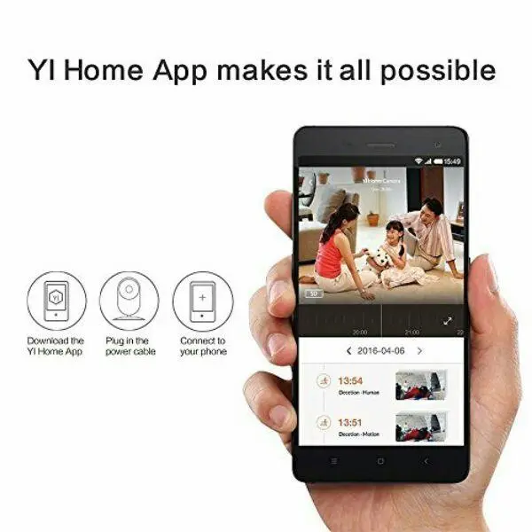دوربین تحت شبکه هوشمند شیائومی مدل Yi 1080p Home Camera 2 نسخه انگلیسی Xiaomi Yi 1080p Home Camera 2 EN Edition IP Camera - 2