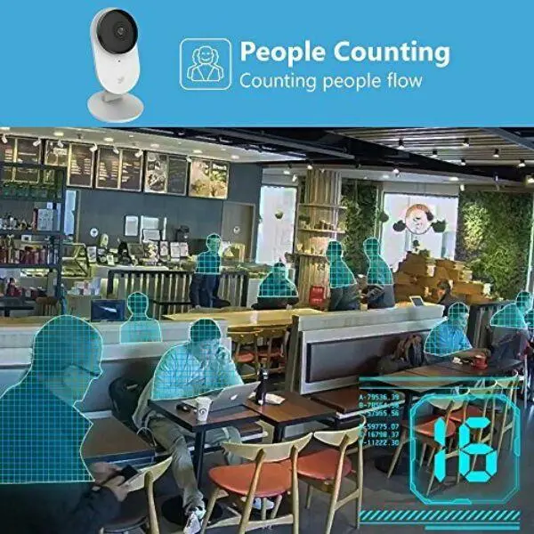 دوربین تحت شبکه هوشمند شیائومی مدل Yi 1080p Home Camera 2 نسخه انگلیسی Xiaomi Yi 1080p Home Camera 2 EN Edition IP Camera - 3