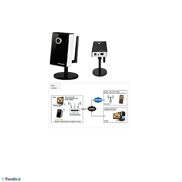 دوربین تحت شبکه تی پی-لینک مدل TL-SC3130G TP-LINK TL-SC3130G Wireless 2-Way Audio Surveillance Camera