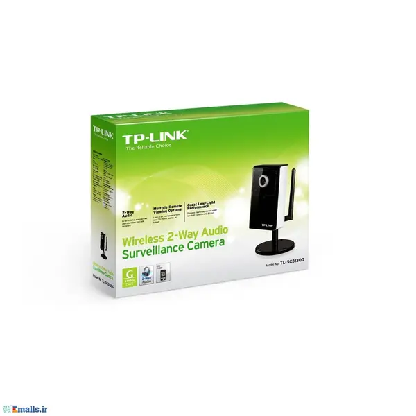 دوربین تحت شبکه تی پی-لینک مدل TL-SC3130G TP-LINK TL-SC3130G Wireless 2-Way Audio Surveillance Camera