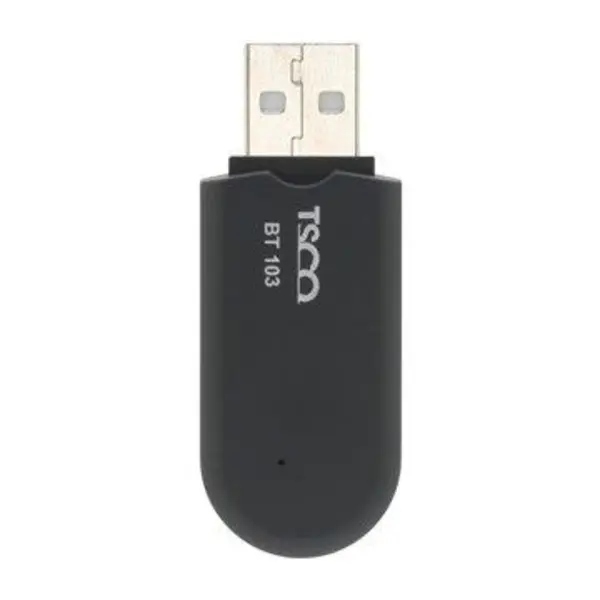 فرستنده صدای بلوتوث تسکو مدل BT 103 TSCO BT 103 USB Bluetooth Dongle