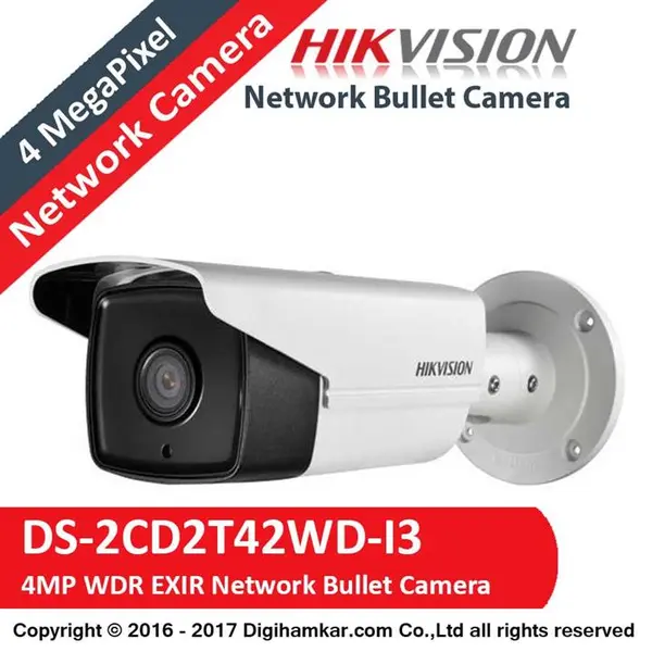 دوربین مدار بسته هایک ویژن مدل DS-2CD2342WD-I Hikvision DS-2CD2342WD-I 4MP Network outdoor IP Camera - 3