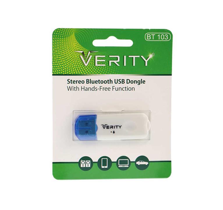 دانگل بلوتوث خودرو VERITY مدل BT 103 Verity BT103 Car Bluetooth