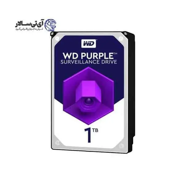 هارد اینترنال وسترن دیجیتال بنفش 1 ترابایت Purple WD10PURZ