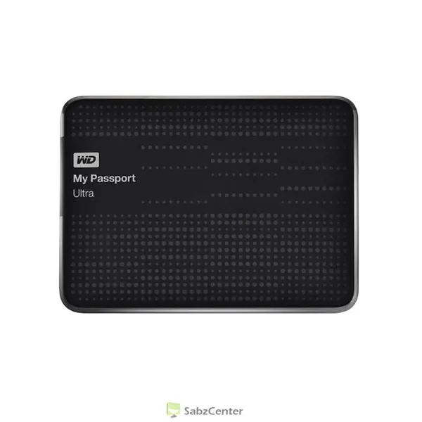 هارد دیسک اکسترنال وسترن دیجیتال مدل مای پاسپورت آلترا ظرفیت 1 ترابایت Western Digital My Passport Ultra External Hard Drive - 1TB - 4